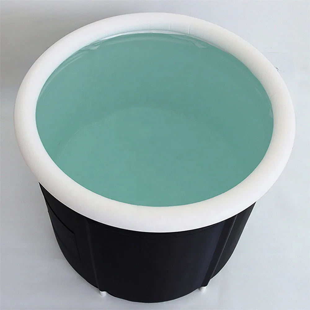 Ice Bath Portable Tub Cold Plunge Outside Collapsible Therapy Large Water